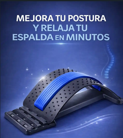 Estirador lumbar magnético: alivia el dolor de espalda