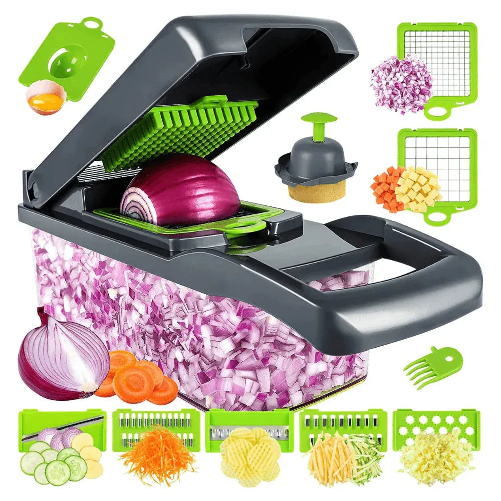 picador DE VERDURAS MULTIFUNCIONAL CORTA, REBANA EN SEGUNDOS